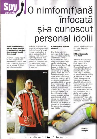 aparitii reviste shtyu vechi dar de-abia akuma l-am vazut,in schimb shtitzi articolul ala(krek tot